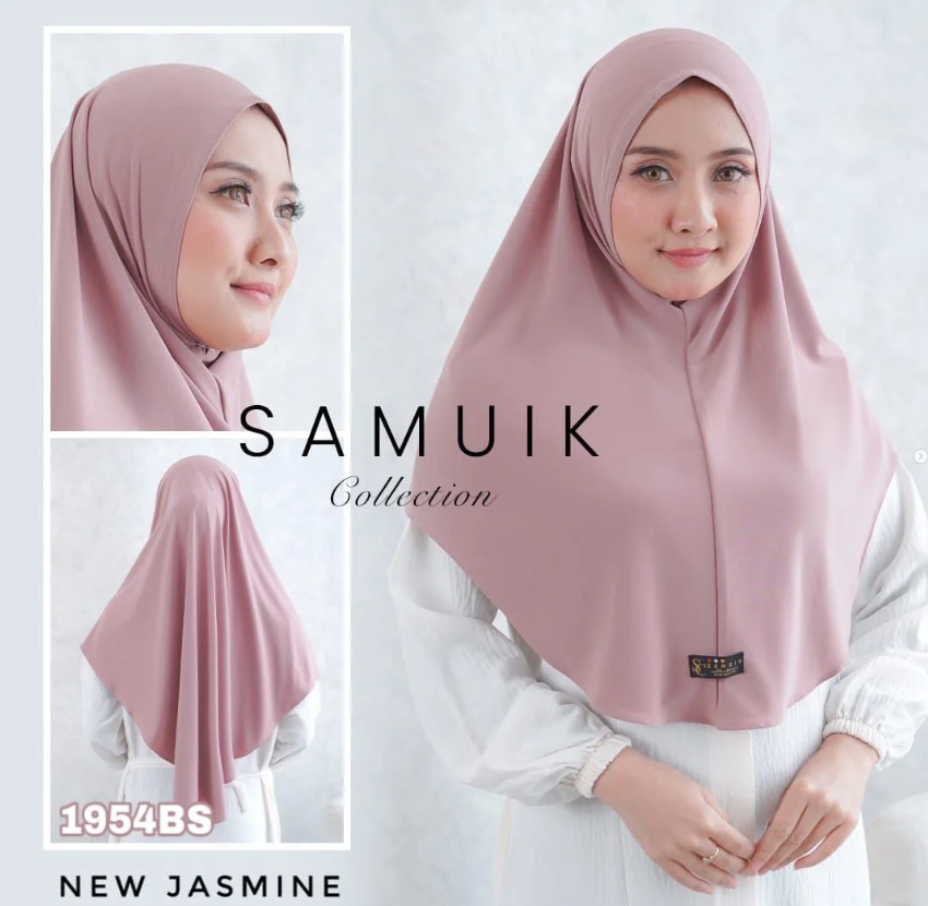 Hijab Bergo Jasmine - by Sanjaya